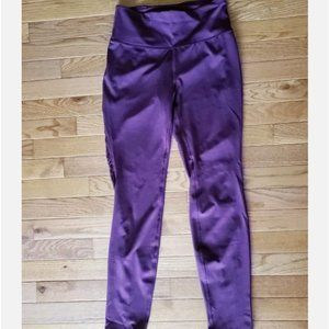 AVIA Burgundy Cheetah Legging Small New